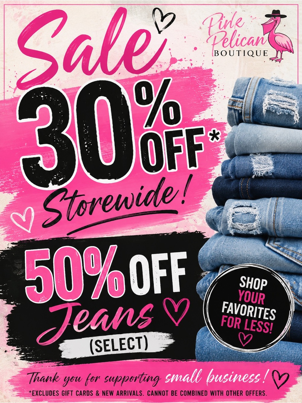 Women's Blue Distressed Jeans